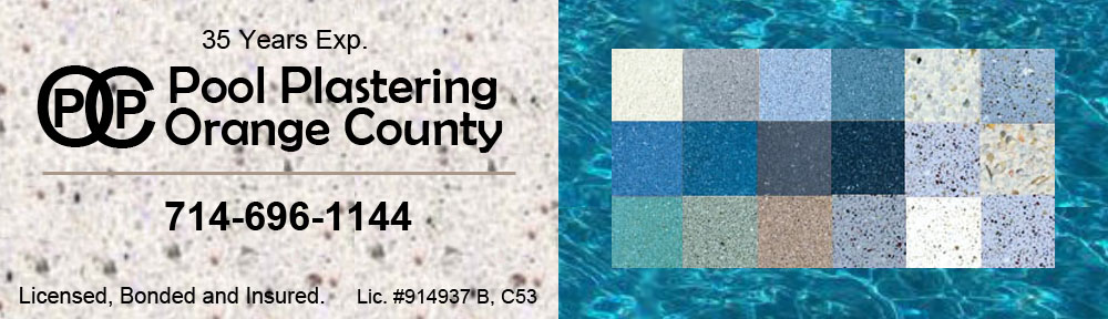 Pool Plastering Orange County | 714-696-1144